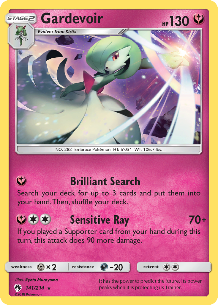 Gardevoir (141/214) [Sun & Moon: Lost Thunder] | Silver Goblin