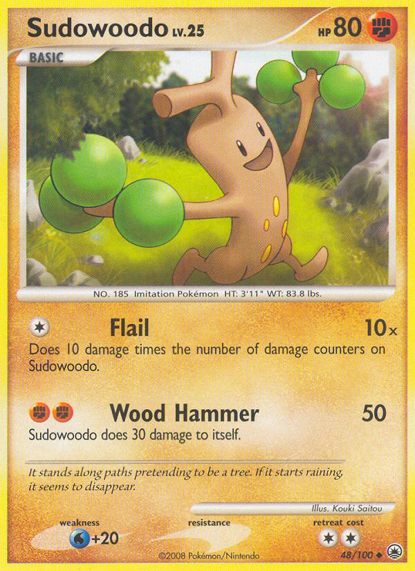 Sudowoodo (48/100) [Diamond & Pearl: Majestic Dawn] | Silver Goblin