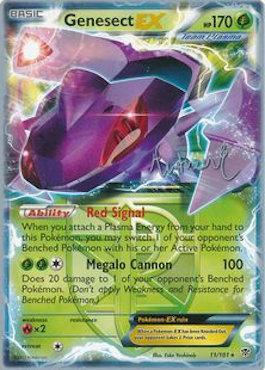 Genesect EX (11/101) (Emerald King - Andrew Estrada) [World Championships 2014] | Silver Goblin