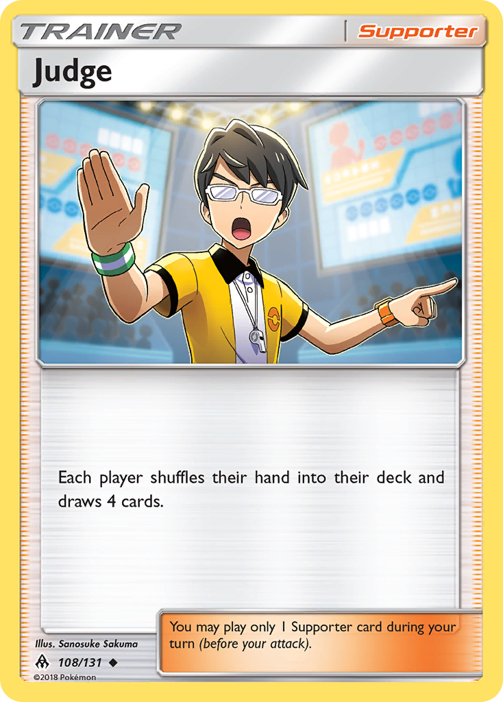 Judge (108/131) [Sun & Moon: Forbidden Light] | Silver Goblin