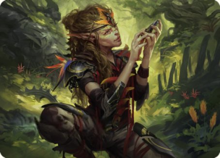 Meria, Scholar of Antiquity Art Card [Dominaria United Art Series] | Silver Goblin