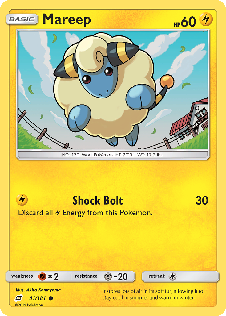 Mareep (41/181) [Sun & Moon: Team Up] | Silver Goblin