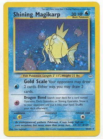 Shining Magikarp (66/64) [Neo Revelation Unlimited] | Silver Goblin