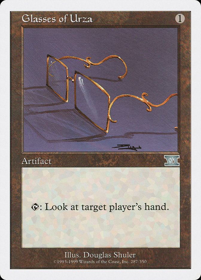 Glasses of Urza [Classic Sixth Edition] | Silver Goblin