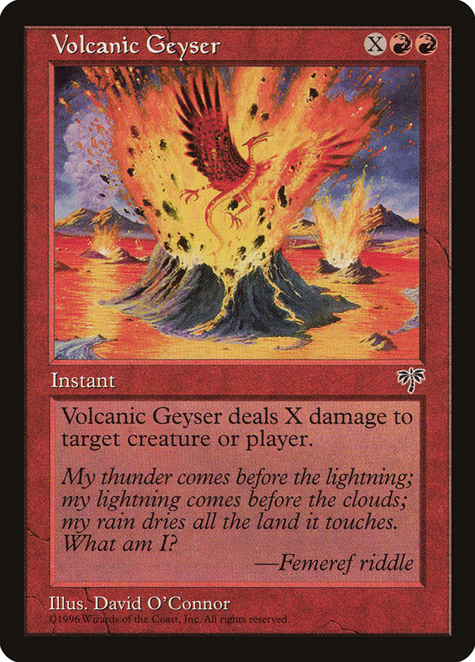 Volcanic Geyser [Mirage] | Silver Goblin