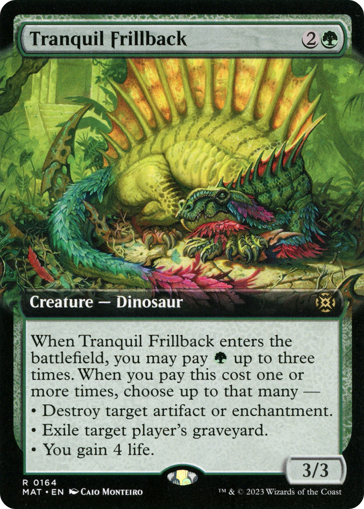 Tranquil Frillback (Extended Art) [March of the Machine: The Aftermath] | Silver Goblin