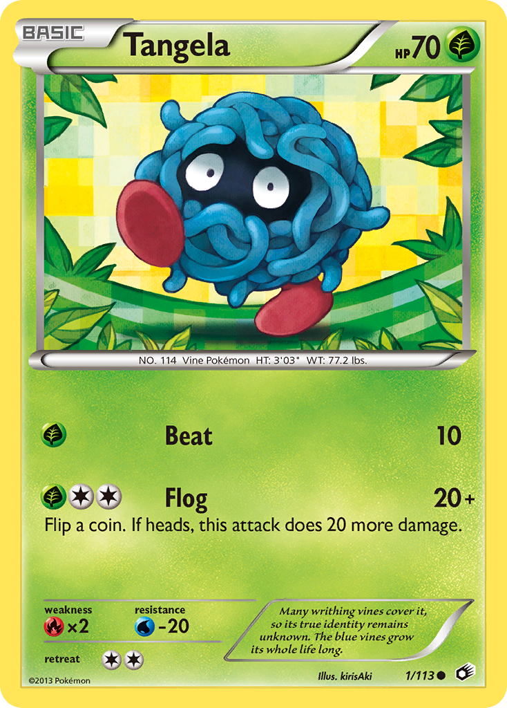 Tangela (1/113) [Black & White: Legendary Treasures] | Silver Goblin