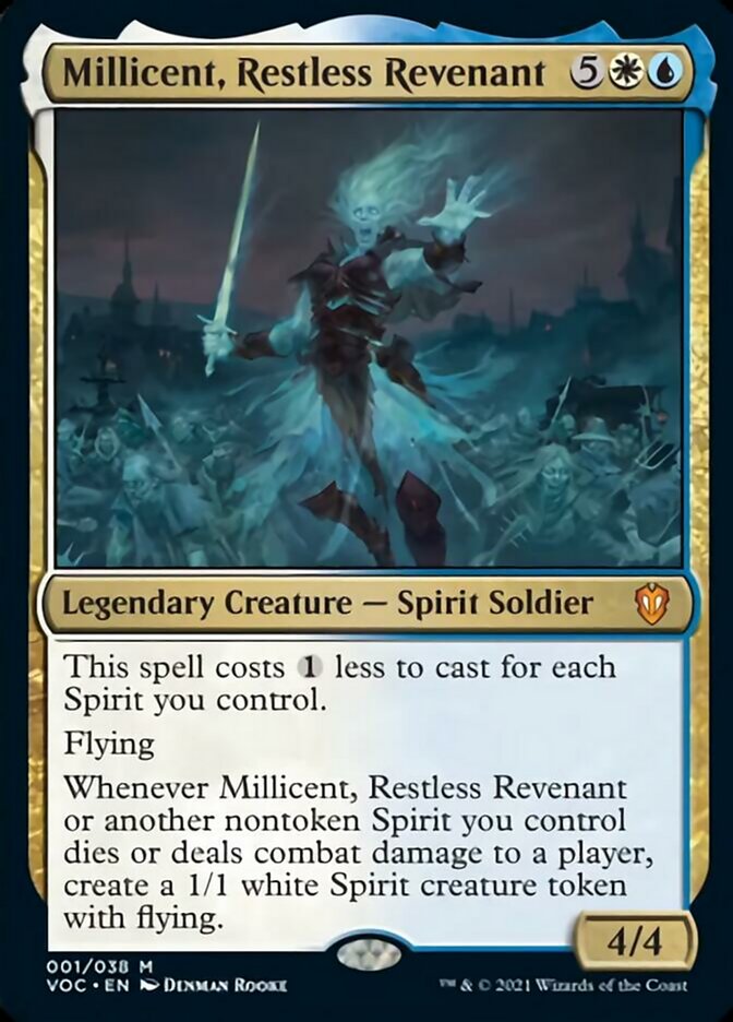 Millicent, Restless Revenant (Display Commander) [Innistrad: Crimson Vow Commander] | Silver Goblin