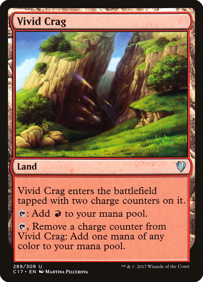 Vivid Crag [Commander 2017] | Silver Goblin