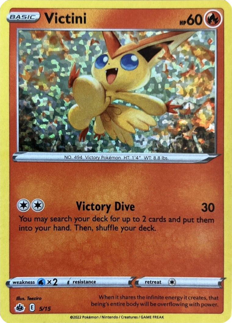 Victini (5/15) [McDonald's Promos: Match Battle] | Silver Goblin