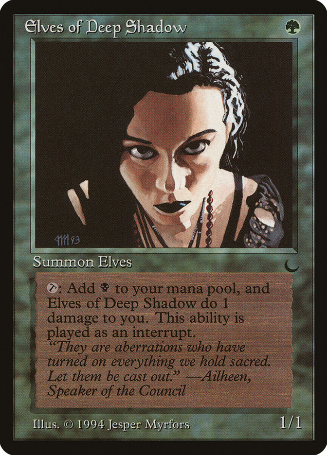 Elves of Deep Shadow [The Dark] | Silver Goblin
