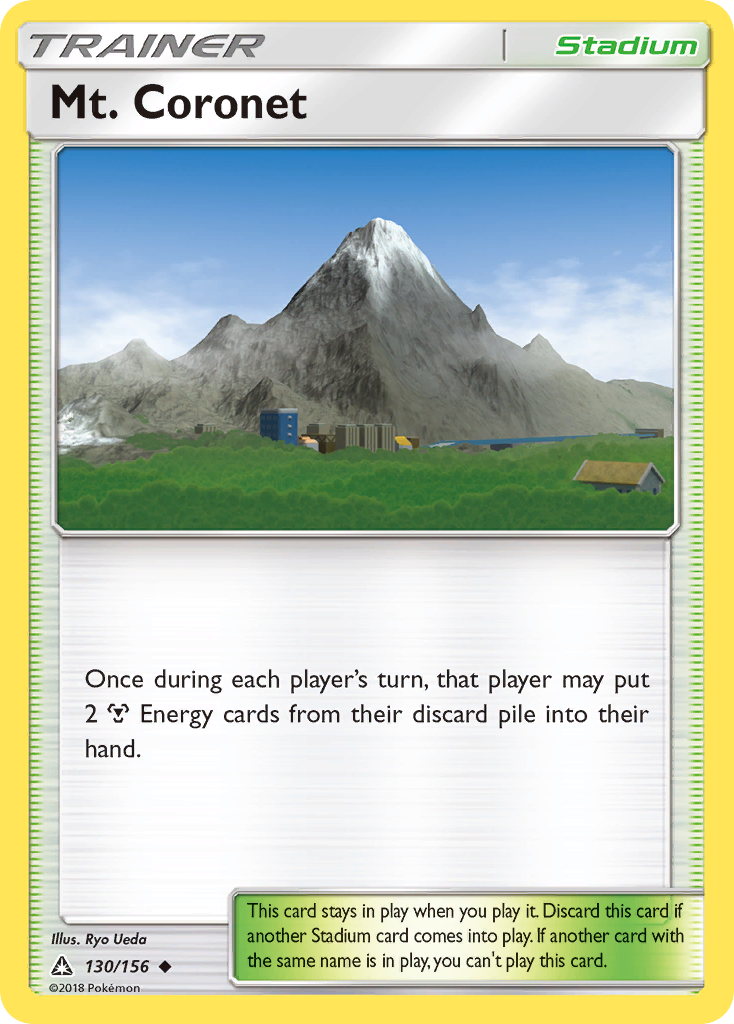 Mt. Coronet (130/156) [Sun & Moon: Ultra Prism] | Silver Goblin