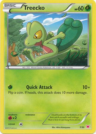 Treecko (7/30) [XY: Trainer Kit 2 - Latias] | Silver Goblin