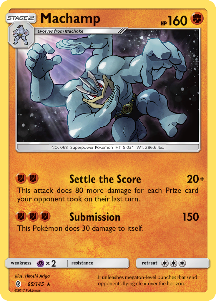 Machamp (65/145) [Sun & Moon: Guardians Rising] | Silver Goblin