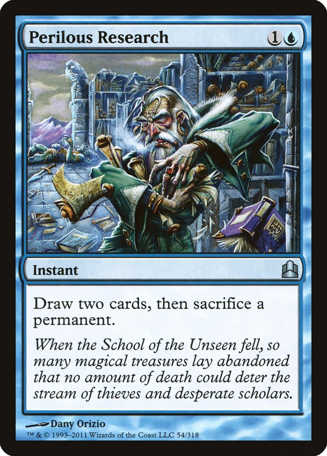 Perilous Research [Commander 2011] | Silver Goblin