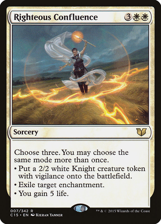 Righteous Confluence [Commander 2015] | Silver Goblin