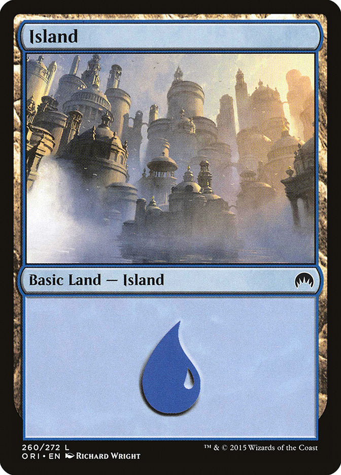 Island (260) [Magic Origins] | Silver Goblin