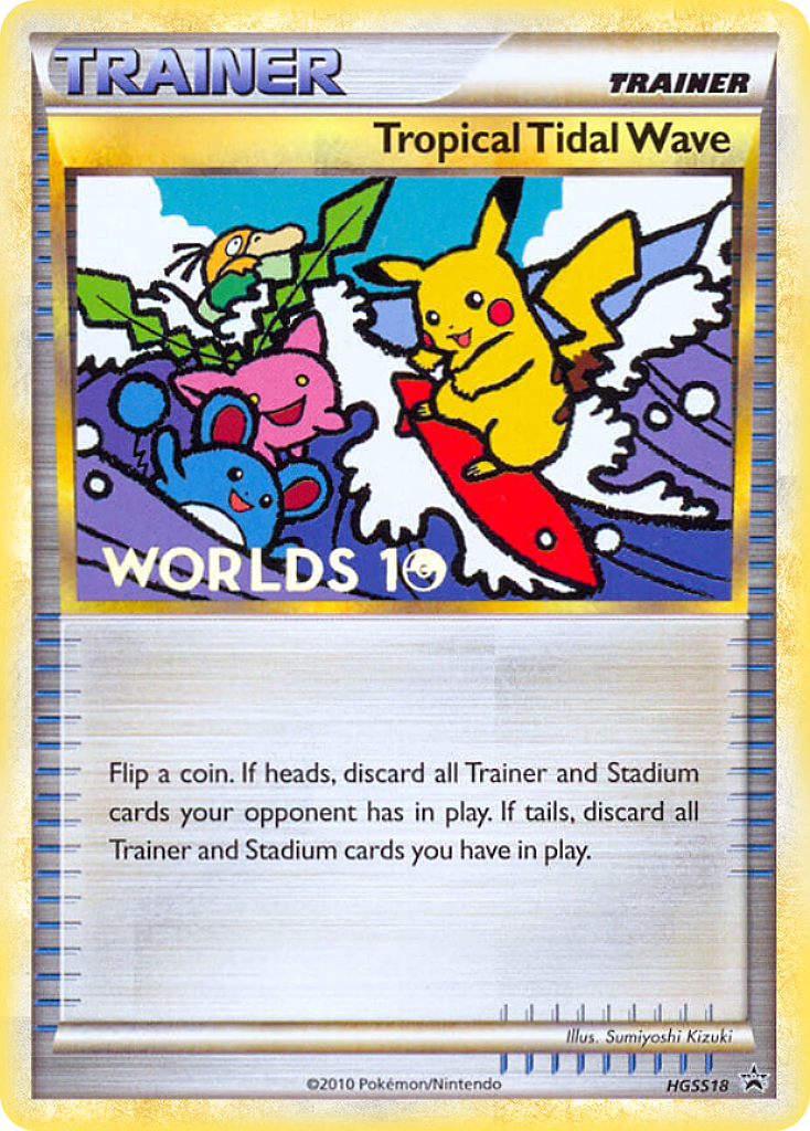 Tropical Tidal Wave (HGSS18) [HeartGold & SoulSilver: Black Star Promos] | Silver Goblin