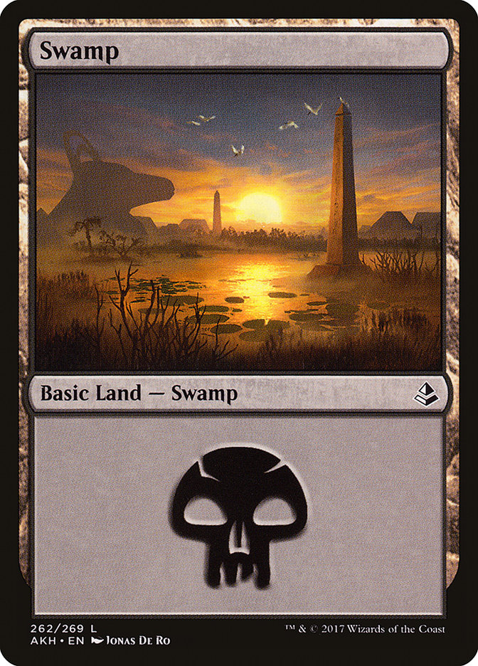 Swamp (262) [Amonkhet] | Silver Goblin