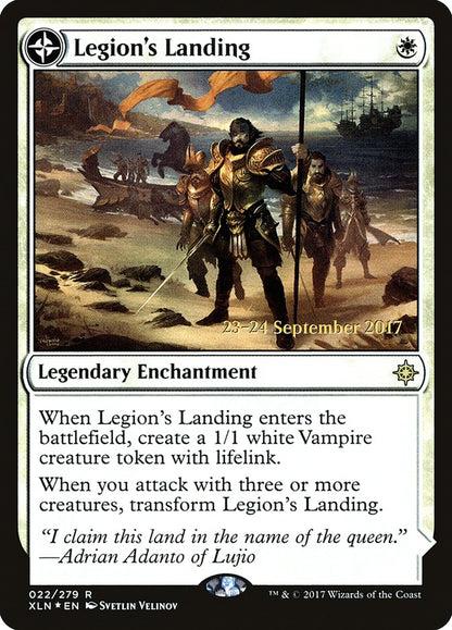 Legion's Landing // Adanto, the First Fort (22s) Foil - Ixalan Promos