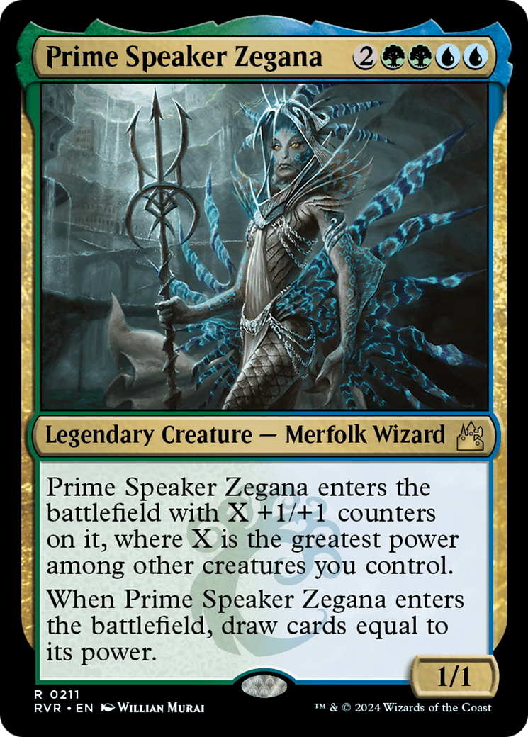 Prime Speaker Zegana [Ravnica Remastered] | Silver Goblin
