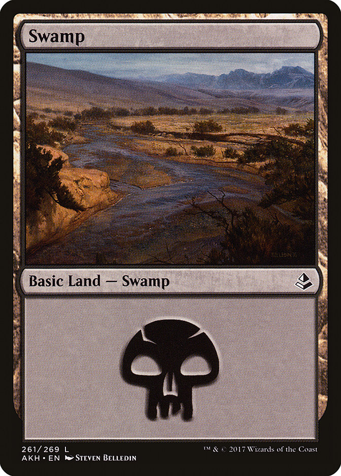 Swamp (261) [Amonkhet] | Silver Goblin