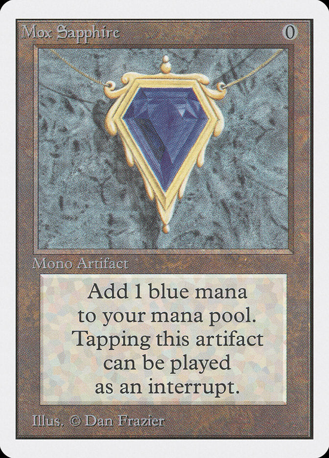 Mox Sapphire [Unlimited Edition] | Silver Goblin