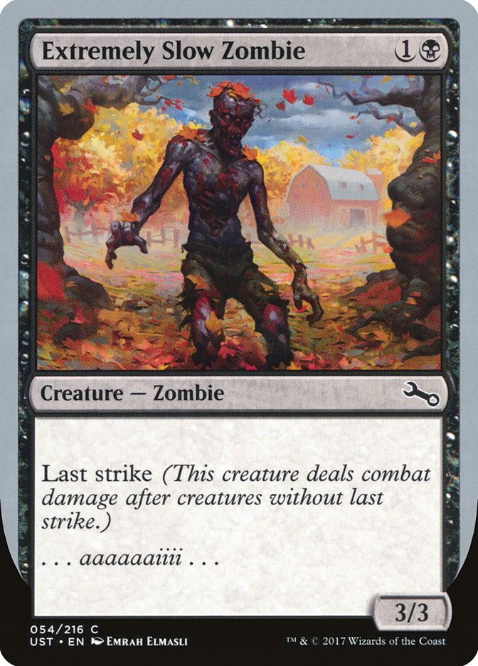 Extremely Slow Zombie ("...aaaaaaiiii...") [Unstable] | Silver Goblin