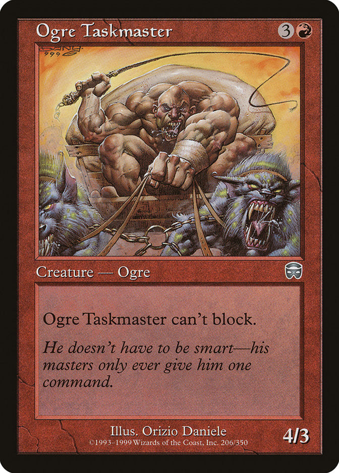 Ogre Taskmaster [Mercadian Masques] | Silver Goblin