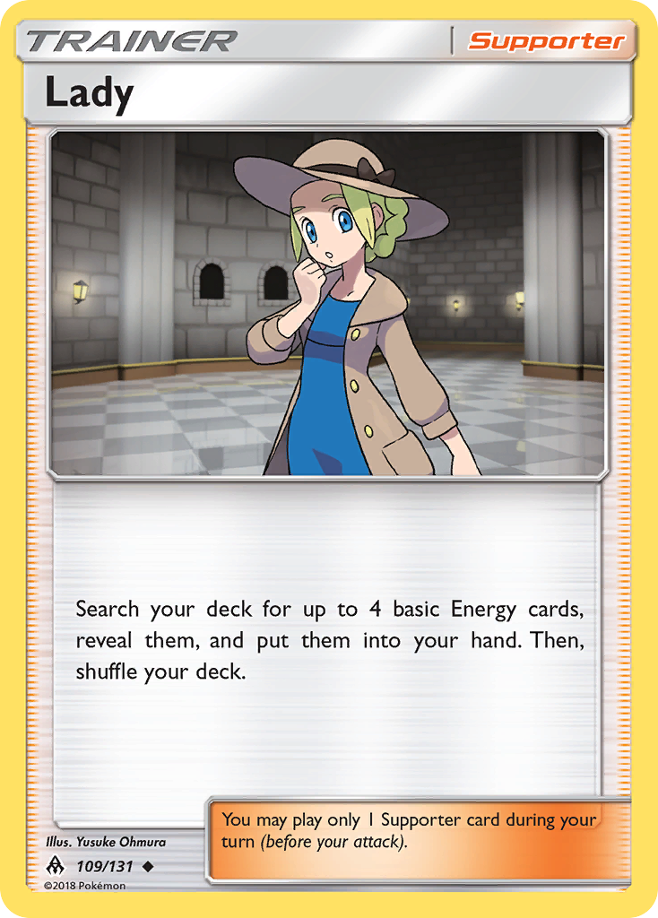 Lady (109/131) [Sun & Moon: Forbidden Light] | Silver Goblin