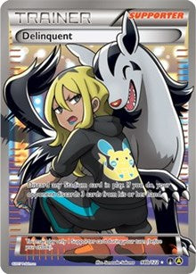 Delinquent (98b/122) (Full Art) (Alternate Art Promo) [XY: BREAKpoint] | Silver Goblin