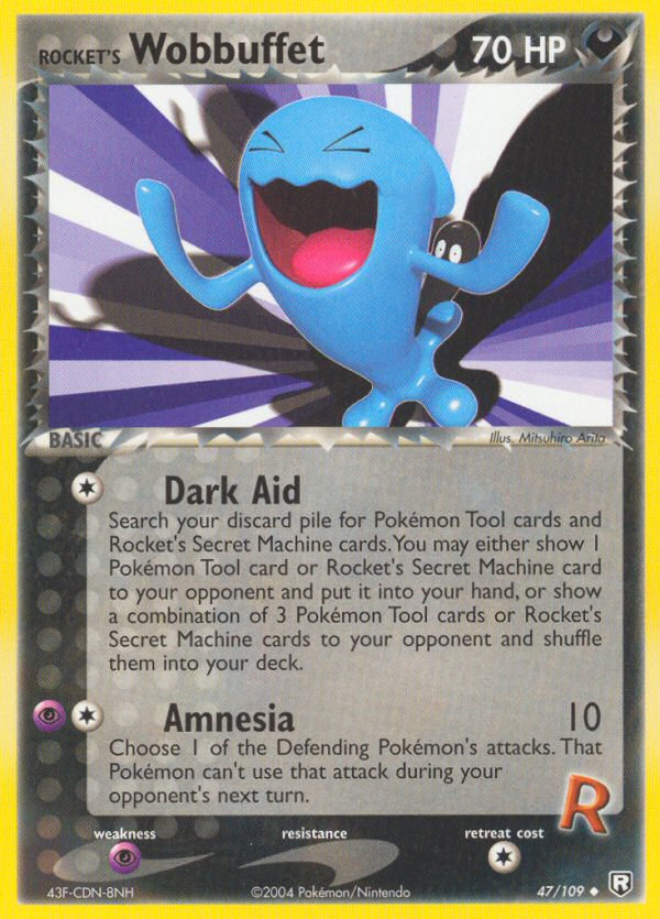 Rocket's Wobbuffet (47/109) [EX: Team Rocket Returns] | Silver Goblin