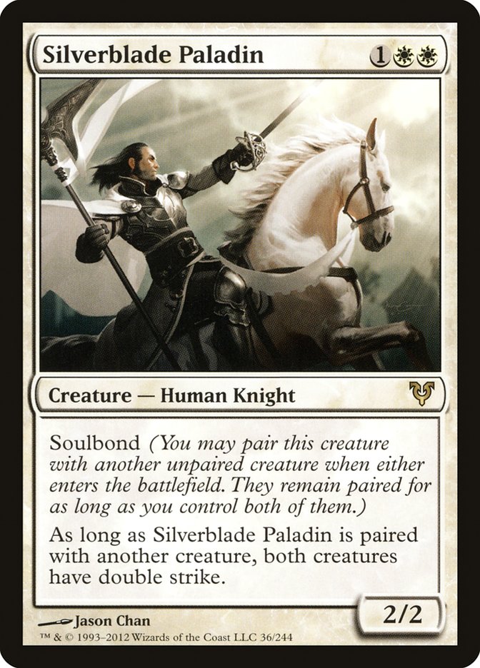 Silverblade Paladin [Avacyn Restored] | Silver Goblin