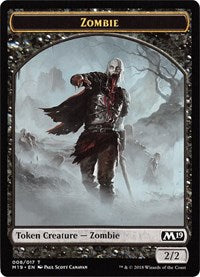 Zombie // Goblin Double-Sided Token (Game Night) [Core Set 2019 Tokens] | Silver Goblin