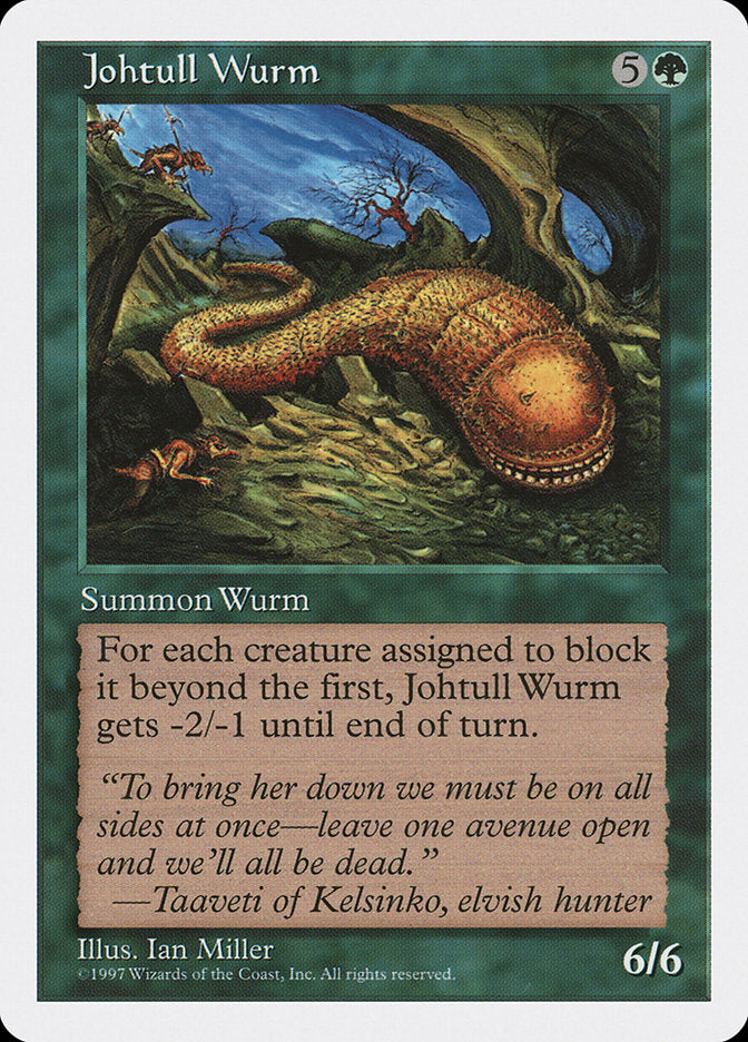 Johtull Wurm [Fifth Edition] | Silver Goblin