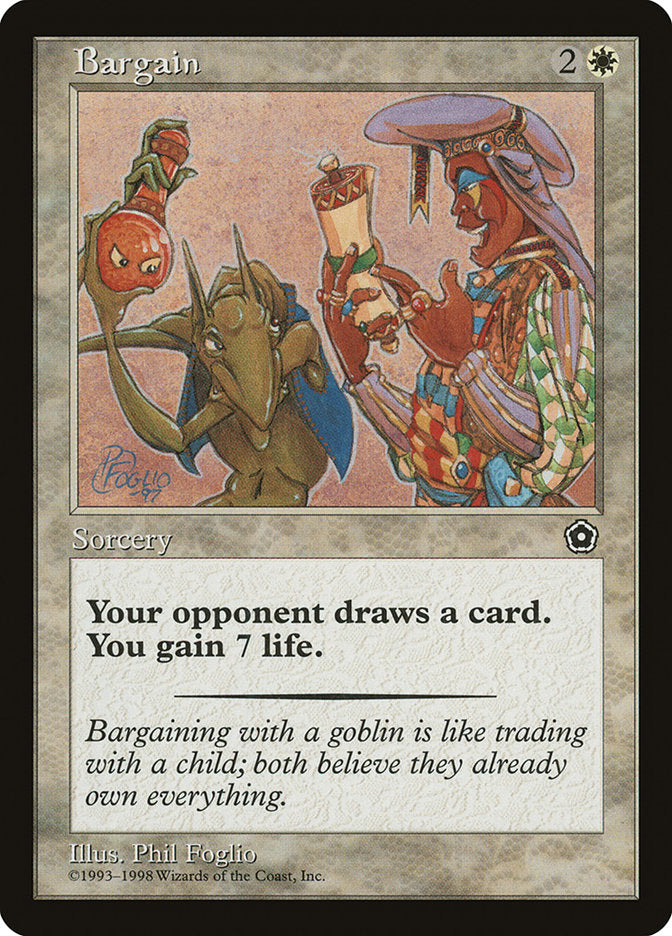 Bargain [Portal Second Age] | Silver Goblin