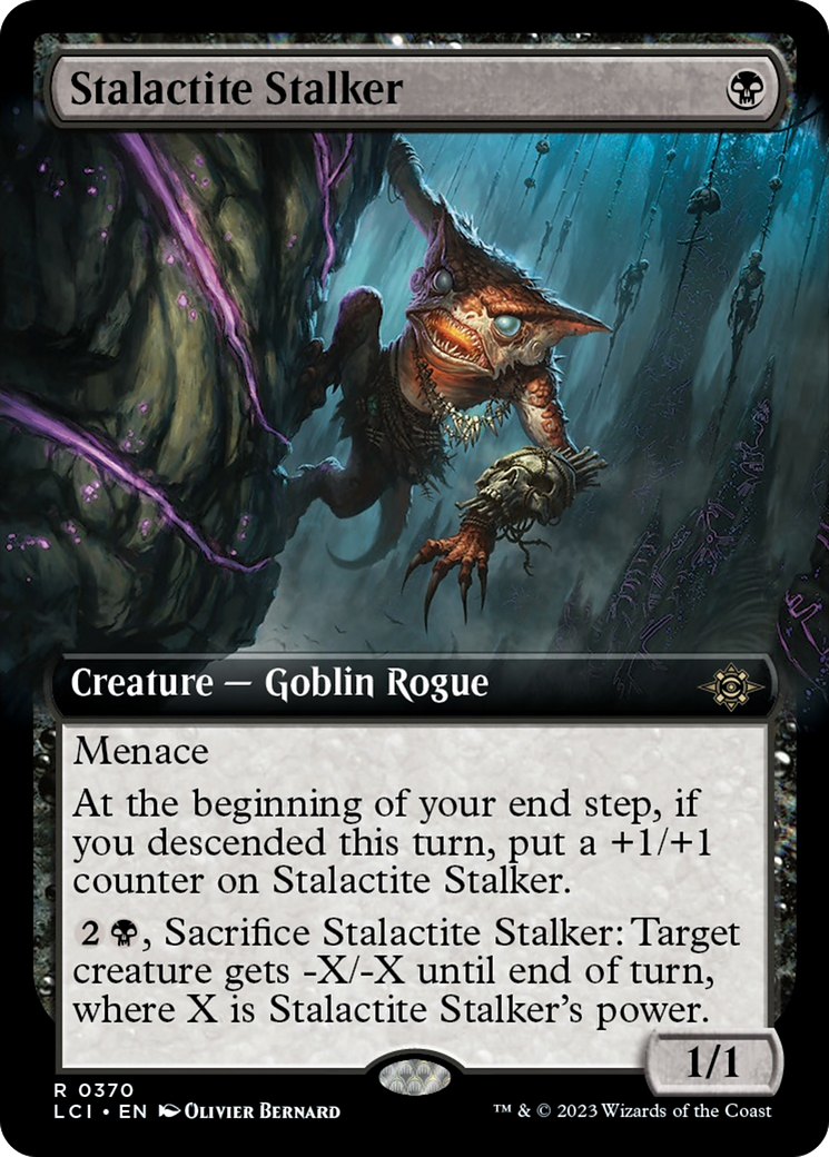 Stalactite Stalker (Extended Art) [The Lost Caverns of Ixalan] | Silver Goblin