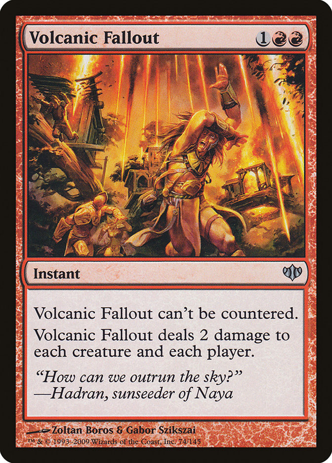 Volcanic Fallout [Conflux] | Silver Goblin