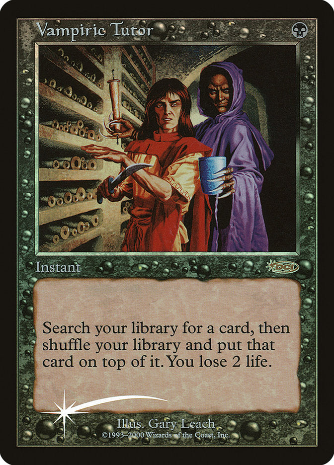 Vampiric Tutor [Judge Gift Cards 2000] | Silver Goblin