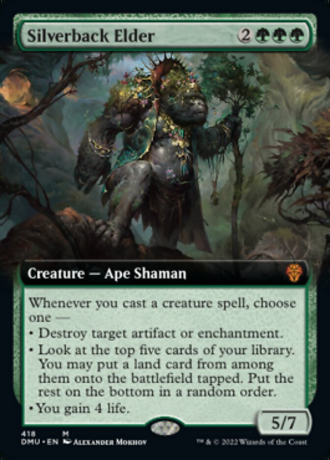 Silverback Elder (Extended Art) [Dominaria United] | Silver Goblin