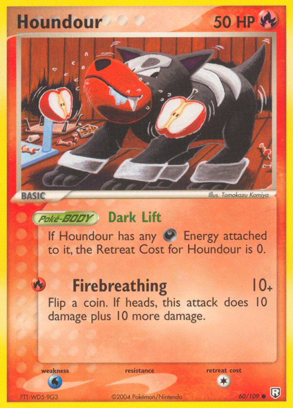 Houndour (60/109) [EX: Team Rocket Returns] | Silver Goblin