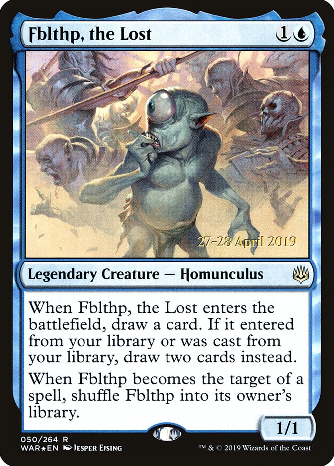 Fblthp, the Lost [War of the Spark Prerelease Promos] | Silver Goblin