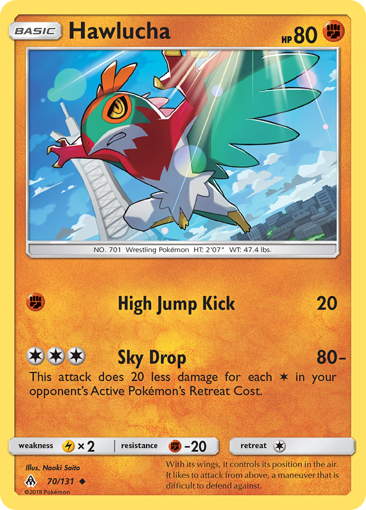 Hawlucha (70/131) [Sun & Moon: Forbidden Light] | Silver Goblin