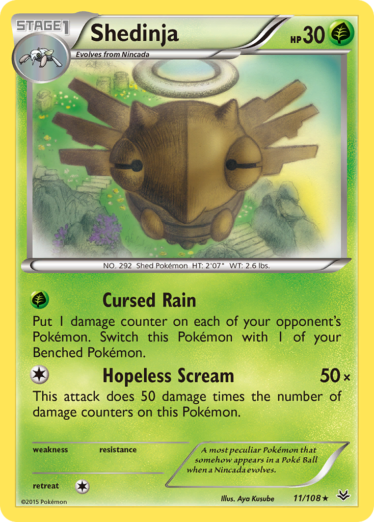 Shedinja (11/108) [XY: Roaring Skies] | Silver Goblin