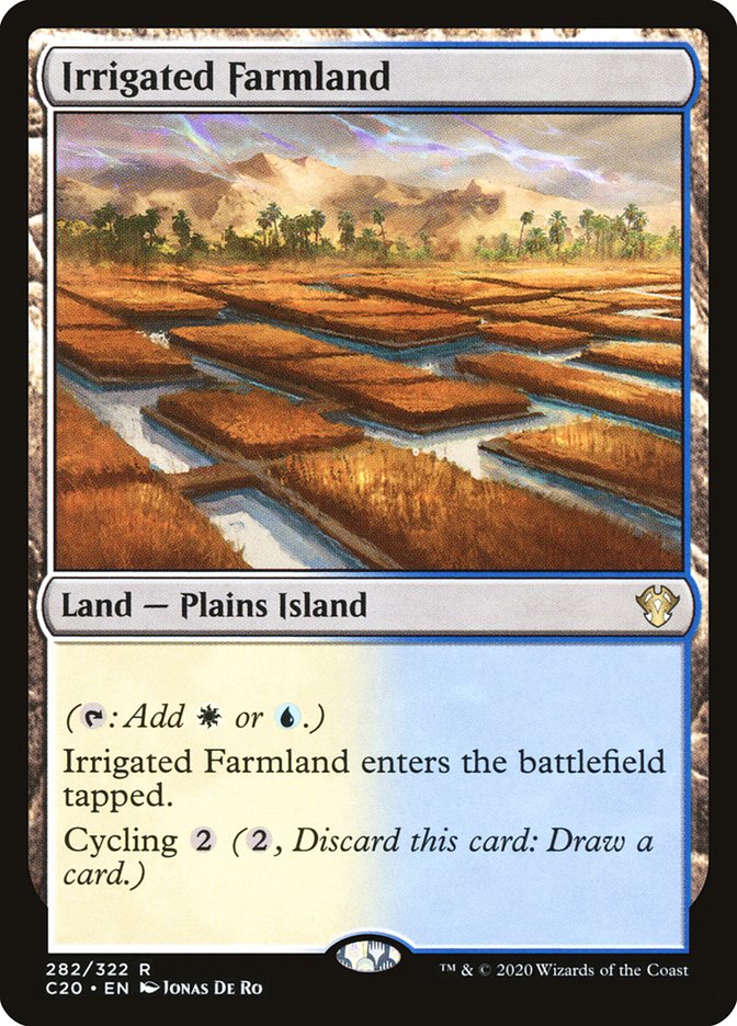 Irrigated Farmland [Commander 2020] | Silver Goblin