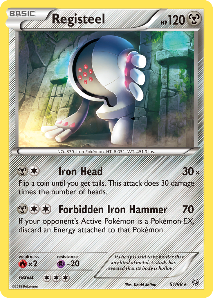 Registeel (51/98) [XY: Ancient Origins] | Silver Goblin