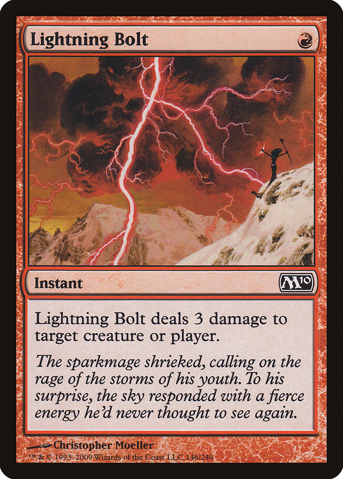 Lightning Bolt [Magic 2010] | Silver Goblin