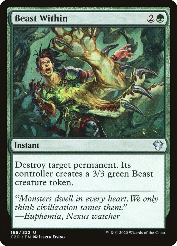 Beast Within [Commander 2020] | Silver Goblin