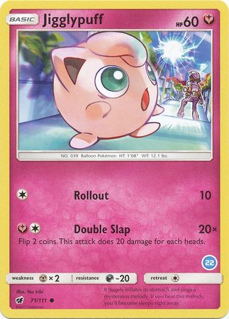 Jigglypuff (71/111) (Deck Exclusive #22) [Sun & Moon: Trainer Kit - Alolan Ninetales] | Silver Goblin