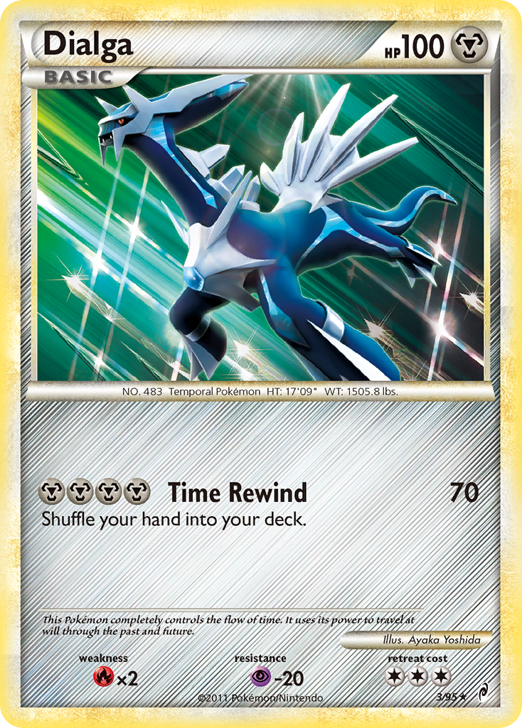 Dialga (3/95) [HeartGold & SoulSilver: Call of Legends] | Silver Goblin